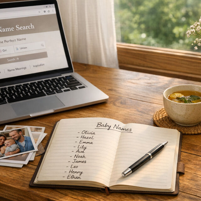 Researching baby names list