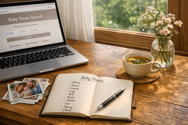 Researching baby names list