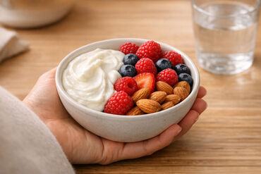 Yogurt bowl protein packed