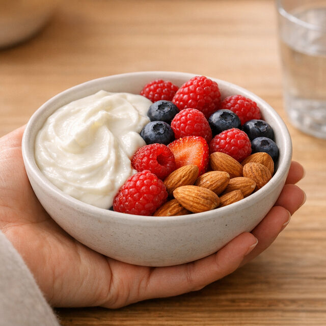 Yogurt bowl protein packed