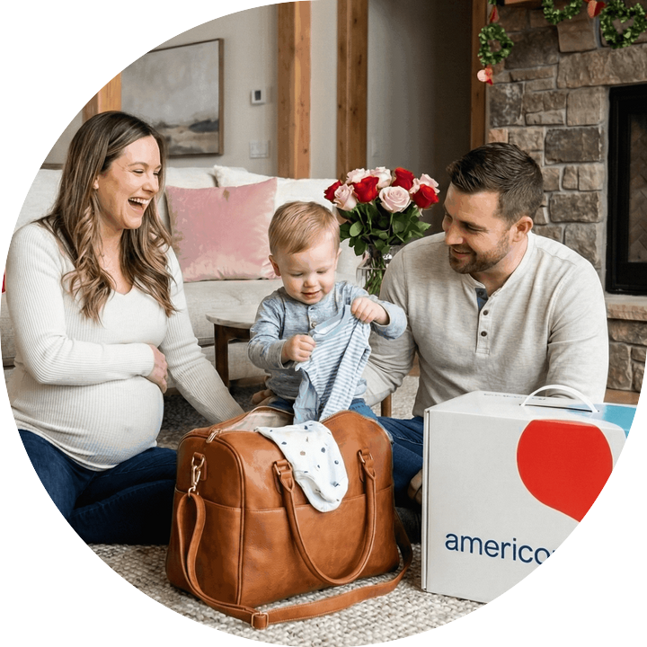 Parents packing hospital bag valentines day special 2026